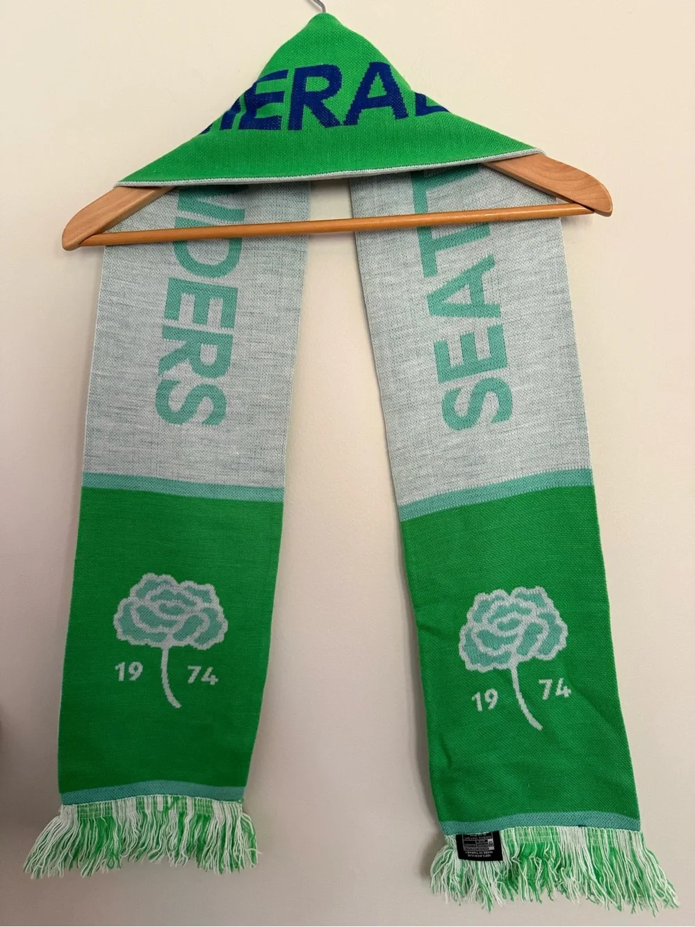 Seattle Soccer Sounders  Scarf - Green & Light Gray RUFFNECK